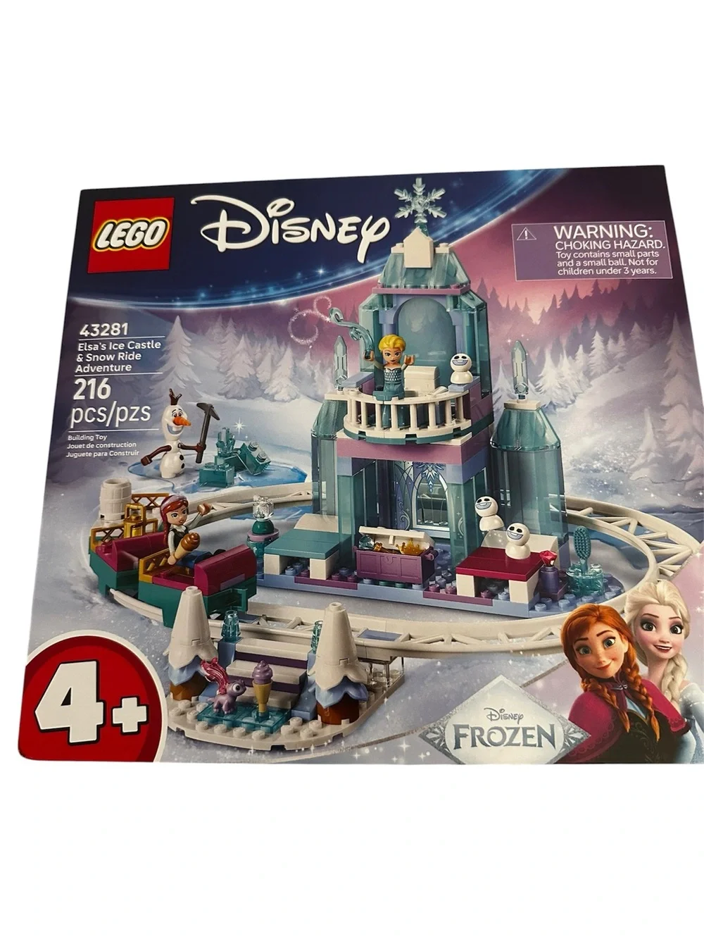 Lego Disney Frozen Elsa's Ice Castle & Snow Ride Adventure